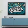 (Big Size)Star Wars Mechanical Spaceship - 11CT Stamped Cross Stitch - 60*45cm