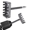 86-Type Square Hole Cutter Socket Puncher Rectangle Slot Cutout Saw Punch Tool