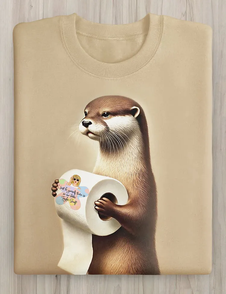 Women's TS Eras Tour Funny Otter Shirt