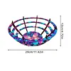 (US Local)Flower Diamond Painting Wooden Serving Tray Decorative Diamond Art Fruit Tray(B)
