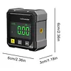 4-Sided Magnetic Inclinometer LED Screen Slope Measuring Meter Hanging Level Box