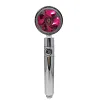 Handheld High-Pressure Shower Head, Angle-Adjustable Turbo Fan Head, Hydro-Jet Bracket And Filter, Removable One-Touch Pause Button Function