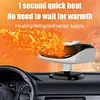 Car Heater 12/24V 120W Portable Electric Heating Fan Defogger Defroster Demister