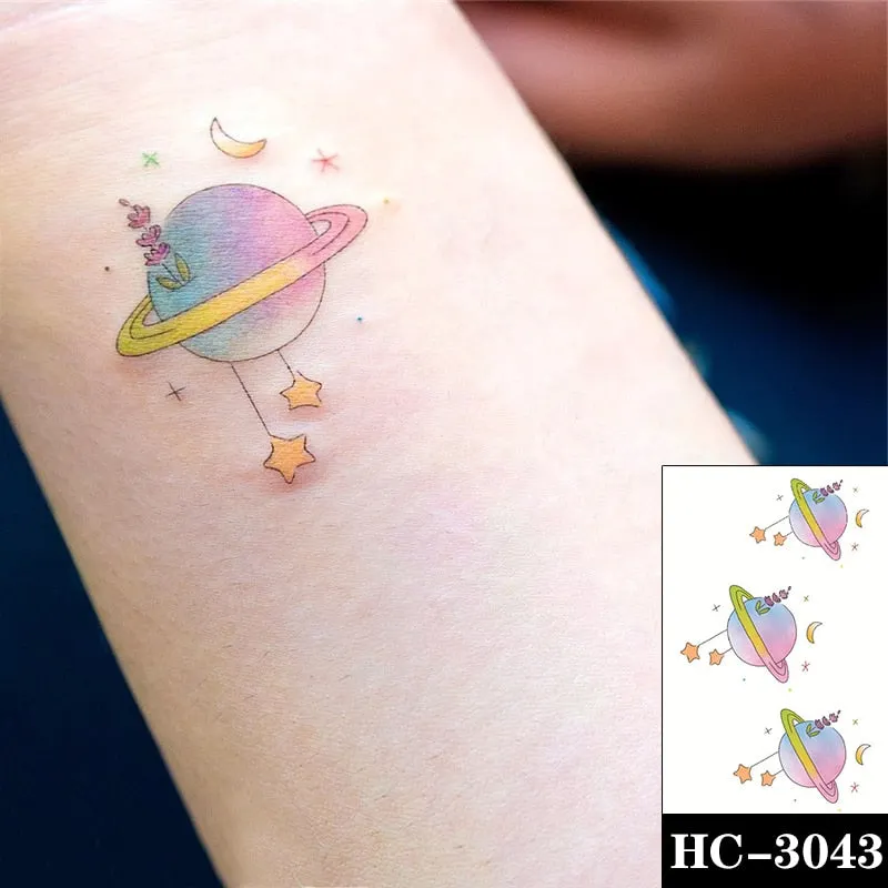 Holding Hands In Love Stickers Hand Heart Tattoo Body Art Makeup Waterproof Temporary Women and Men Fake Tatoo