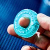 Ice Amber Ring Ratchet Ding Ding Decompression Toy Fingertip Gyroscope Mechanical Push Card Ding Pa Pa Coin Decompression