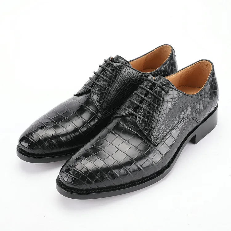 Dress Shoes Rare leather shoes for men, handmade with Goodyear welt leather sole, men's business formal shoes, wedding shoes