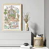 【SALE】In The Garden-14CT Counted Cross Stitch 29*44cm/11.42*17.32in