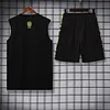 2025 Brazil Pre-Match Training Yellow Vest+Shorts Football1:1 Thai Quality