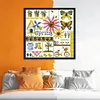 Spring-14CT Stamped Cross Stitch Kit(26x26cm)