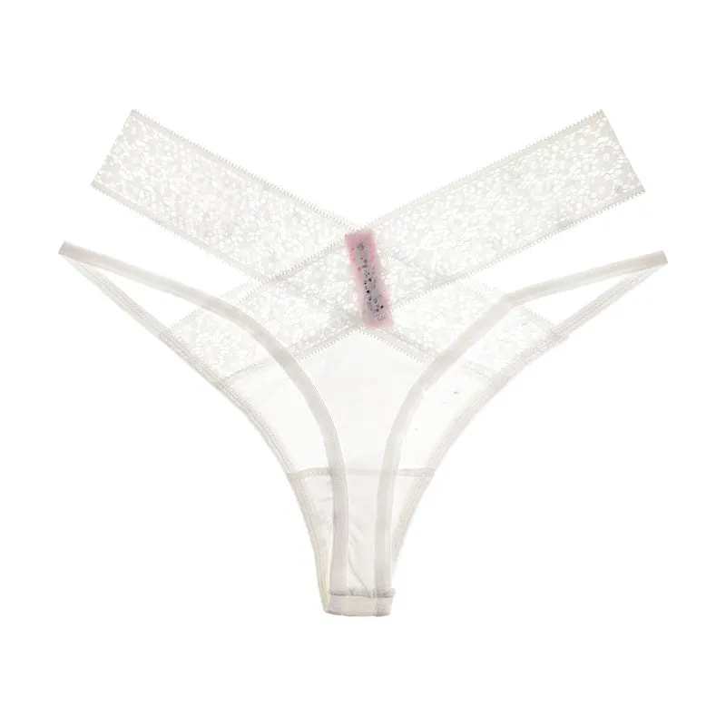CINOON New Women Sexy Lace Panties Low-waist Underwear Thong Female G String Breathable Lingerie Hollow out Solid Intimates