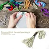 【Limited Stock Sale】Cotton Cross Stitch Replacement Thread Skeins Embroidery Thread Kit (524)