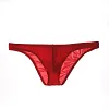 Men's Ice Silk Transparent Low-Waist Ultra-Thin Sexy Briefs