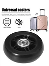 1 Pair Suitcase Wheels Wear Resistant Trolley Case Wheels Repair Tool(50*18mm)