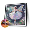 (US Local)4Pack Girl-Special Shaped Diamond Painting Kit(30x30cm)