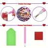 3pcs DIY Butterfly Diamond Painting Bookmark