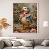 Peter Rabbit Duck-11CT Stamped Cross Stitch 40*50cm