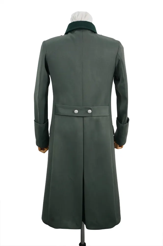   Elite German M1940 Waffen Officer Gabardine Greatcoat German-Uniform