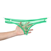 Men's Underwear Sexy Transparent G-String Thong Briefs Bulge Pouch Breathable Panties Perspective Male Bikini Underpants