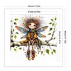Fairy-11CT Stamped Cross Stitch 45*45cm/17.72*17.72in