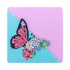 6pcs DIY Rhinestones Mosaic Diamond Painting Corner Bookmark Kit