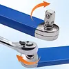 Offset Extension Wrench Tight Spaces Extension with 1/2 1/4 3/8in Drive Adapters