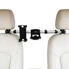 Car Headrest Tablet Holder Phone Cup Holder and Hook Adjustable Tablet Car Mount
