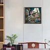 Diamond Painting -DIY Round Drill Elephant(40*40 CM)