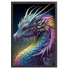 (US Local)Dragon-11CT Stamped Cross Stitch Kit(45x65cm)