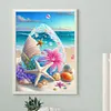 Beach - Round AB Drills Diamond Painting(35x45cm)