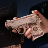ROKR Pocket Pistol Boy Birthday Assembly Gift Handmade DIY Creative Model