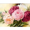 11CT Counted/Stamped Flower - Cross Stitch -40x50cm
