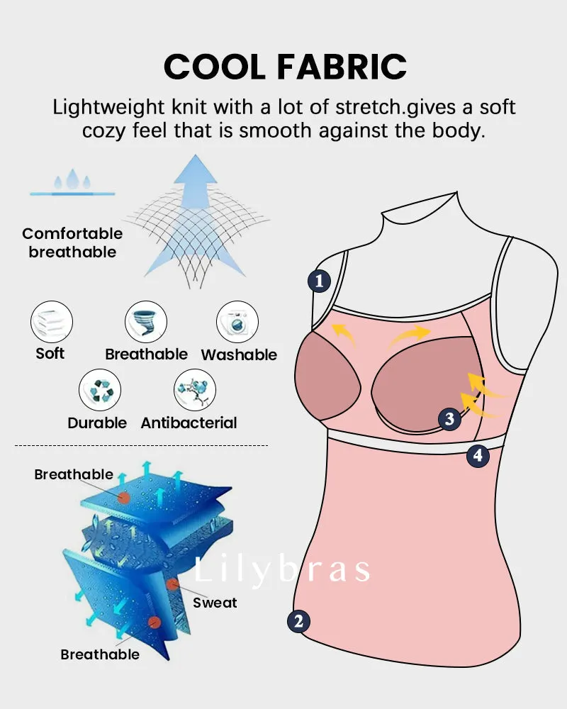 Women&rsquo;s Fly Free Cooling Cami with Built-in Bra