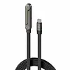 240W Braided Fast Charge Cable with Built-in Phone Stand Data Cable Charger Cord