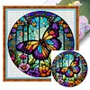 (Counted/Stamped) Butterfly - 18CT Cross Stitch 20*20cm/7.87*7.87in