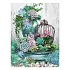 Flower-11CT Stamped Cross Stitch Kit(40*50cm)
