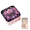 (US Local)DIY Cat Diamond Painting Kit Rotatable Mirror w Diamond Painting Jewelry Box