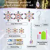3D Mandala DIY Crystal Prism Teardrop Pendant Hanging Diamond Painting Suncatcher Kit