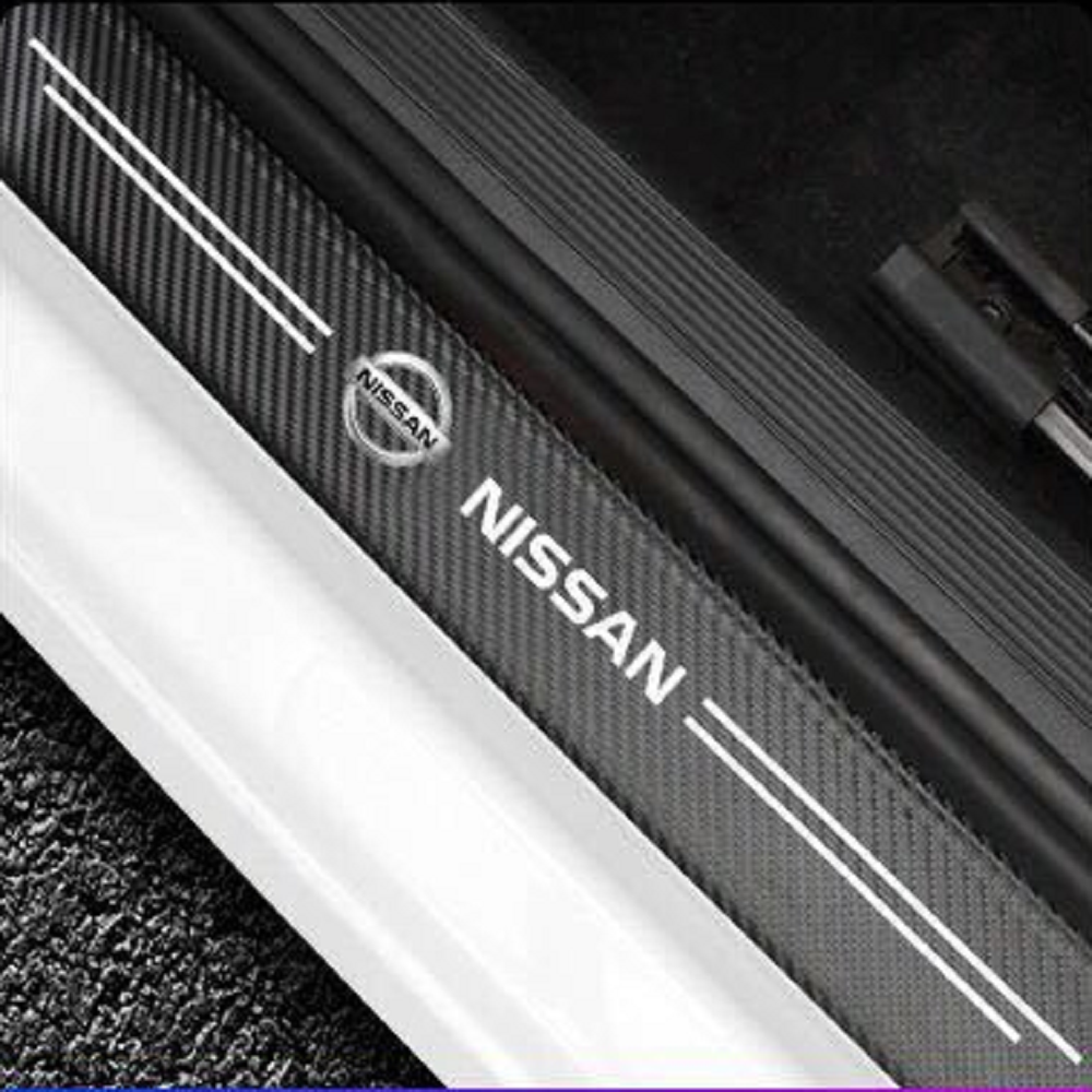Carbon Fiber Car Threshold Sticker (4PCS)
