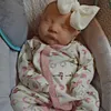 Reborn Newborn Toddlers Baby Dolls 20 inch Real Lifelike Alice Girl with Hand-rooted Brown Hair - RBBI-Myrebornbabydoll&reg; Myrebornbabydoll&reg;