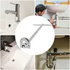 11in Adjustable Basin Wrench Tap Nut Spanner Sink Faucet Wrench for Tight Spaces