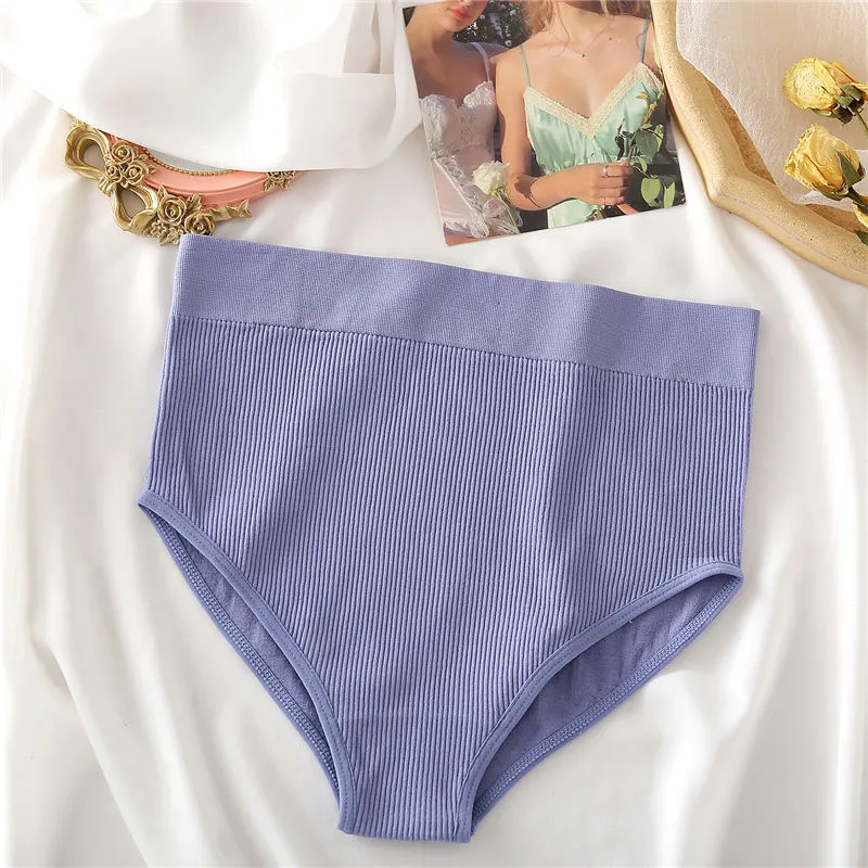 1/2PCS High Waist Panties Seamless Underwear for Women Sexy Briefs Female Underpants Ladies Panties Intimates Lingerie Pantys