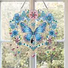 Diamond Painting Acrylic Streamer Butterfly Pendant for Wall Window