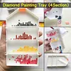 Diamond Painting Tools Large Tray 4 Slots  5D Diamond Painting Accessories DIY Diamond Art Accessories