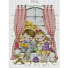 4 Season Window-Autumn-14CT Stamped Cross Stitch Kit(27x36cm)