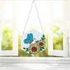 Diamond painting Pendant - Flower and Butterfly