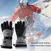 Electric Heated Gloves Cycling Gloves Touch Screen for Winter (Only gloves)