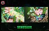 GX Evolution Series Venusaur Family with LED - Pokemon Resin Statue - Fantasy Studios
