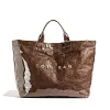 Sac fourre-tout imprim&eacute; lettres pour femme