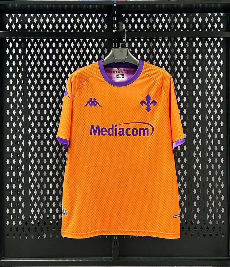 2026-27 Fiorentina Away Three Orange Jerseys - Fan Edition