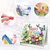 Diamond Painting Spring Scenery 2027 Paper Calendar Monthly Flip Tabletop Calendar Kit